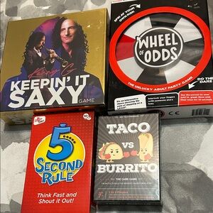 NWT!! Party Game Bundle